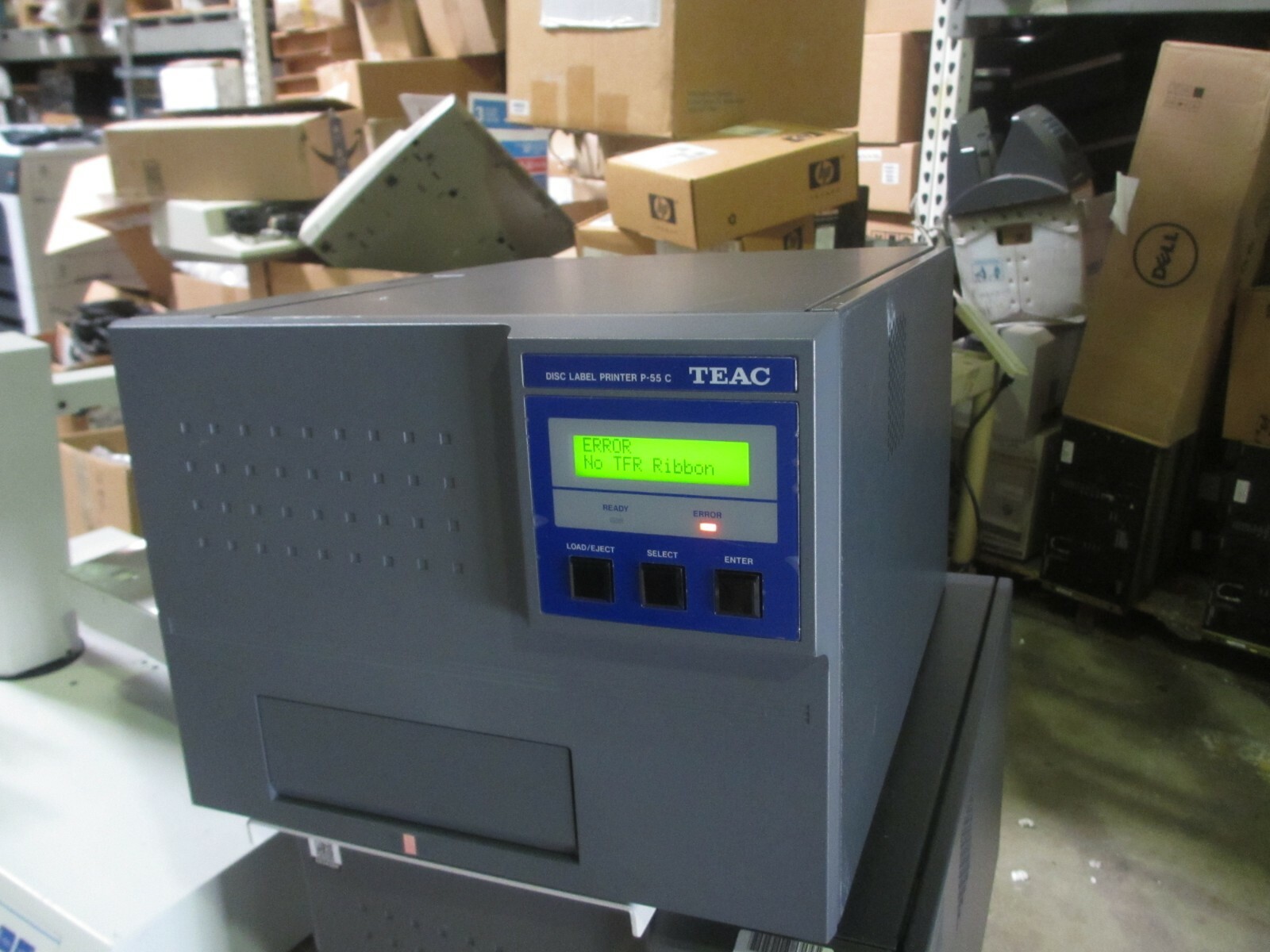 TEAC P-55 C CD/DVD Disk Lable Printer - Used