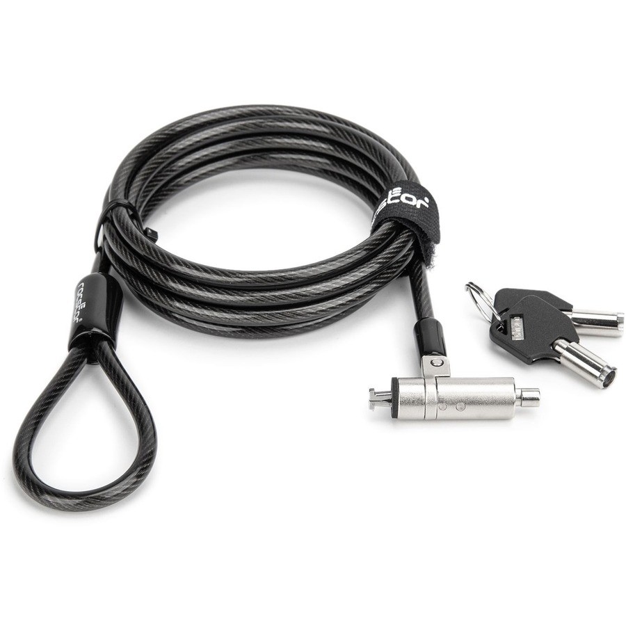 Rocstor N19 Security Cable Lock For Nano-Shaped Slots 2 Keys TAA