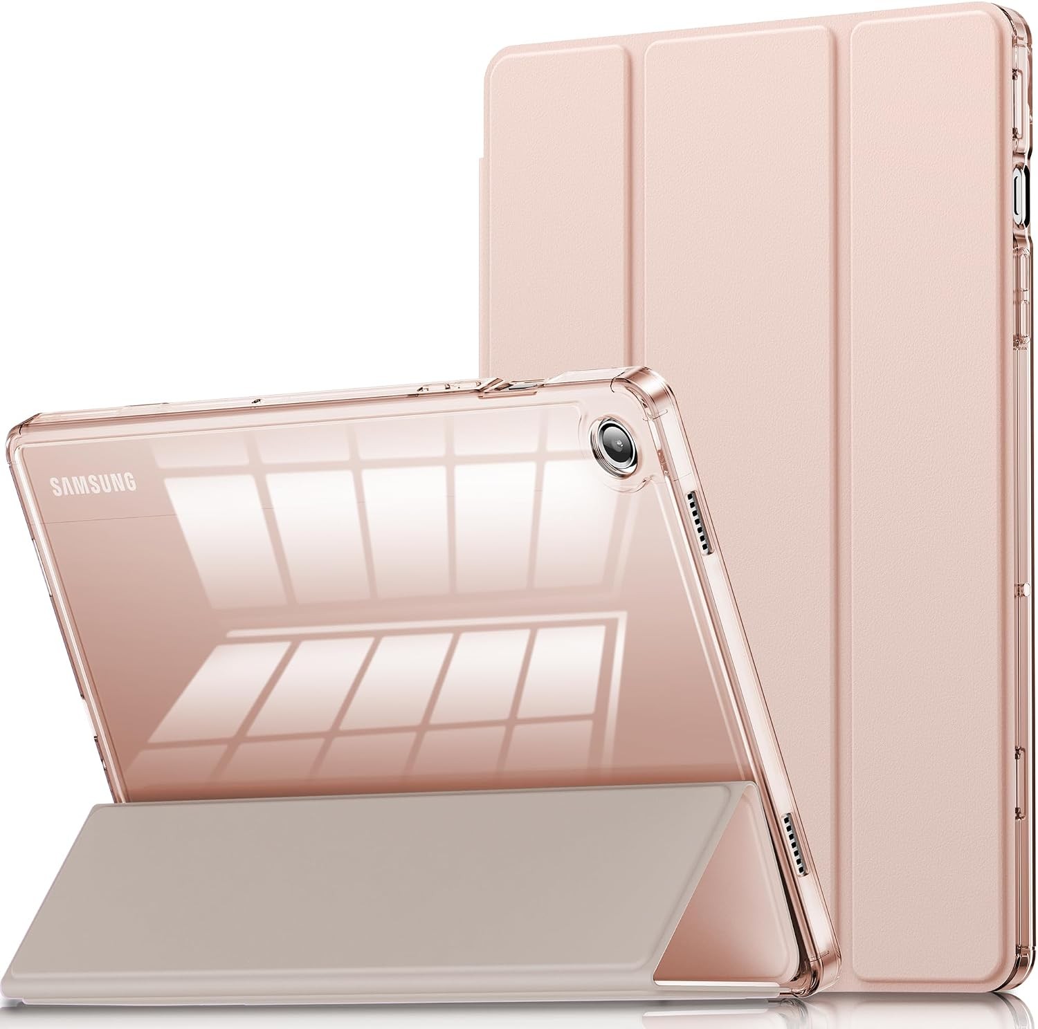 Slim Crystal Clear Case with Stand for 11 Inch Galaxy Tab A9 Plus 2023 Model