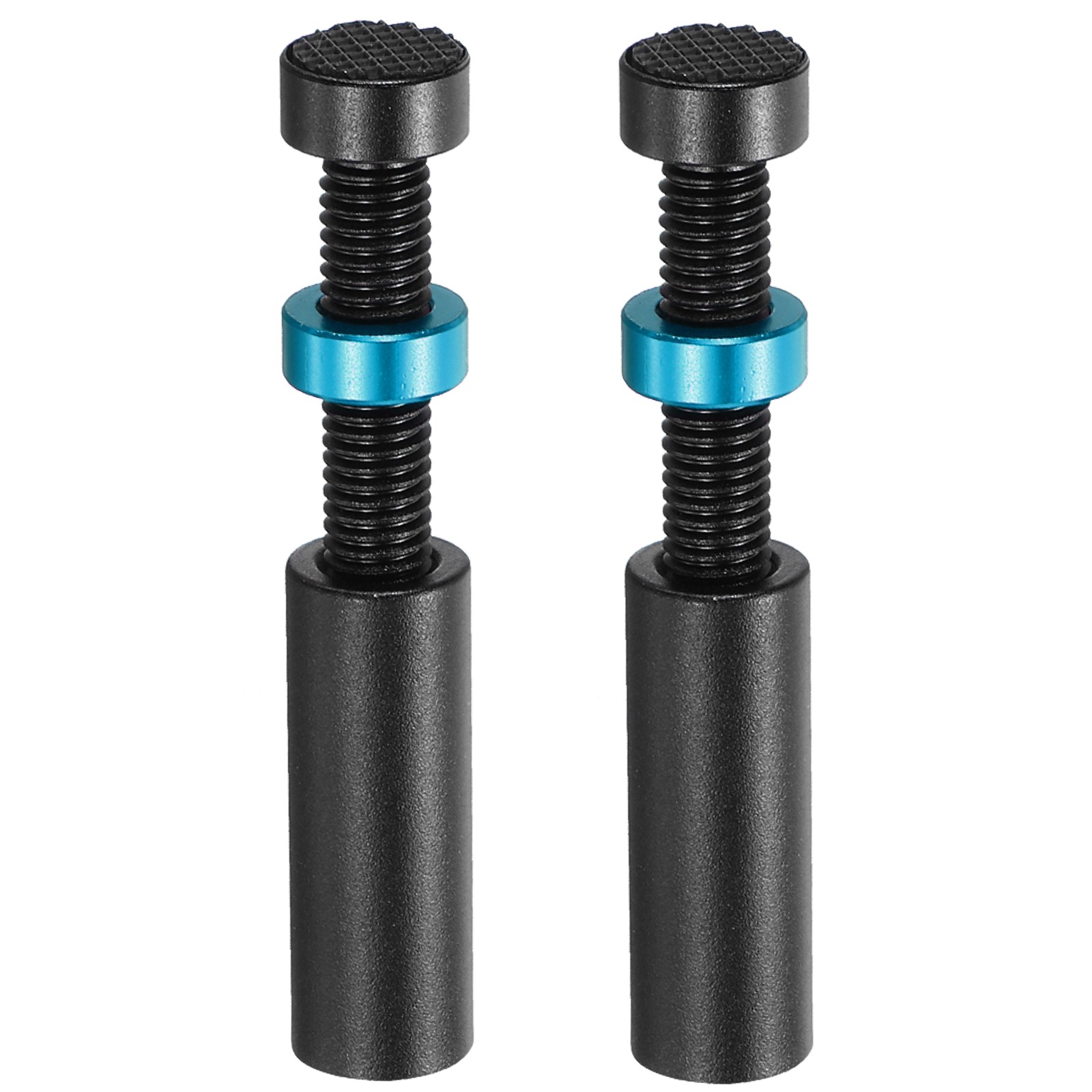 2Pcs Graphics Card Support,49-80mm Adjustable Height Aluminum Alloy Black Blue