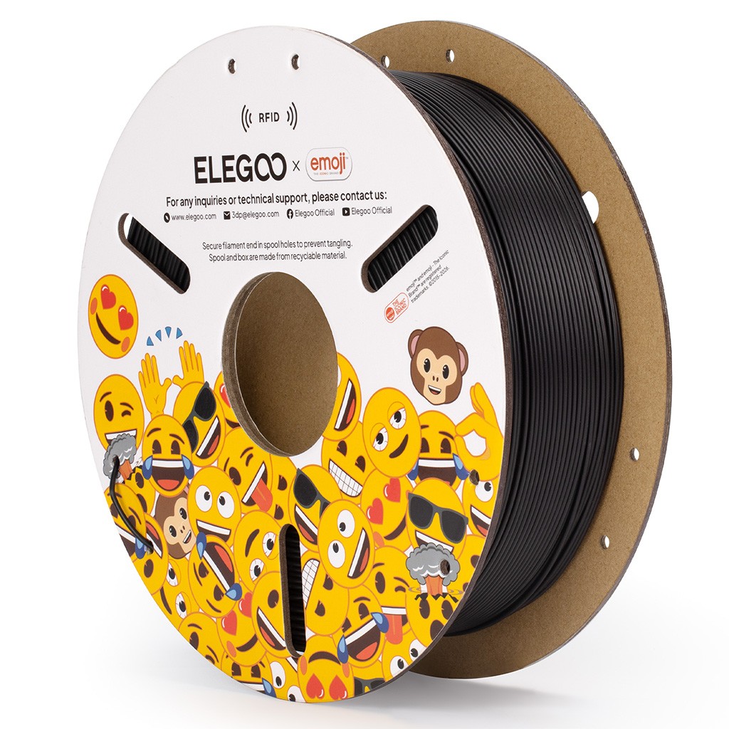 【Buy 3 Get 2 Free,Add 5】ELEGOO PLA (RFID)emoji 3D Printer 1.75mm Filament 1KG