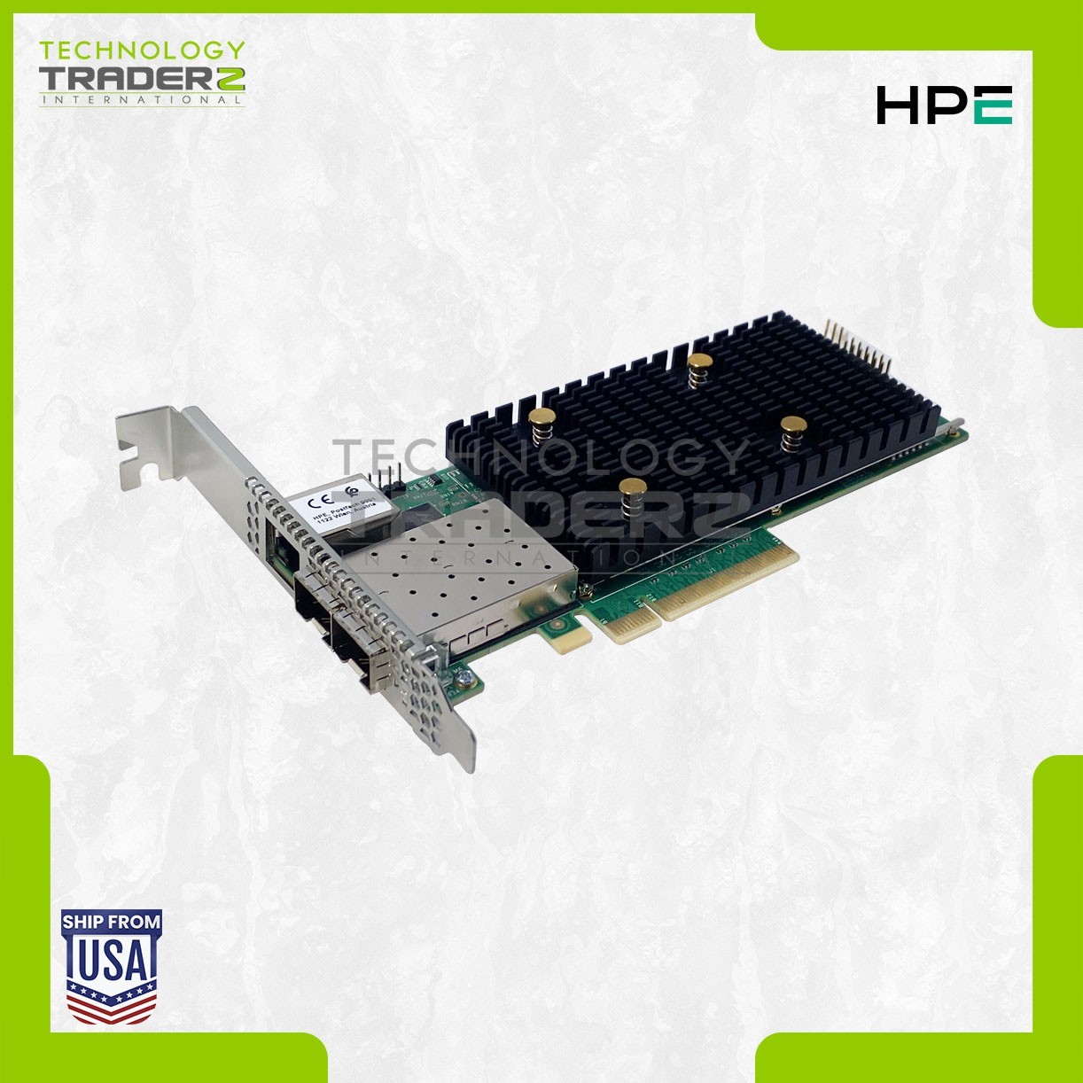 P18671-B21 HPE 25G 2-Port Smart Interface Card P18669-001 P18715-001 *New Other*