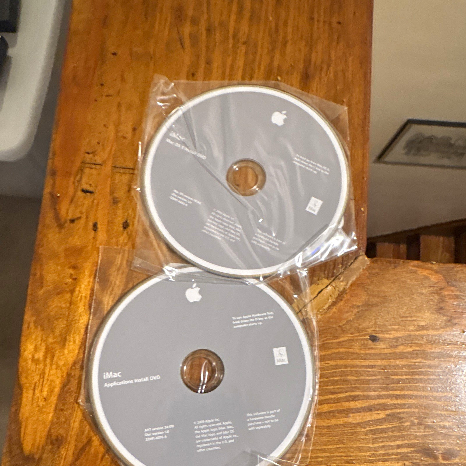 Apple iMac Install DVD Set 2-Disc Mac Multilingual 2Z607-5133-A