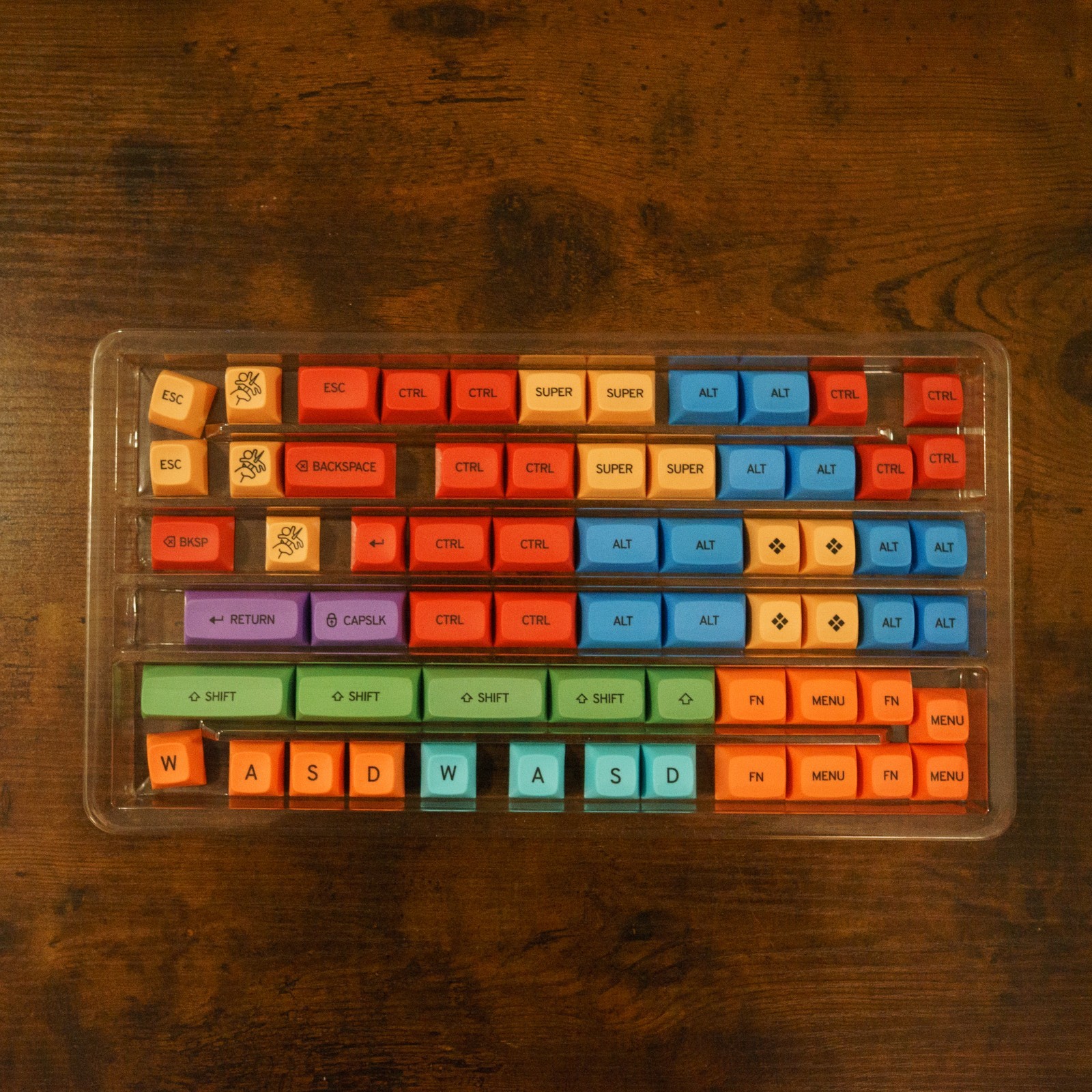 DROP+ Matt3o MT3 /dev/tty Unicorn Barf + Rare WASD Keys