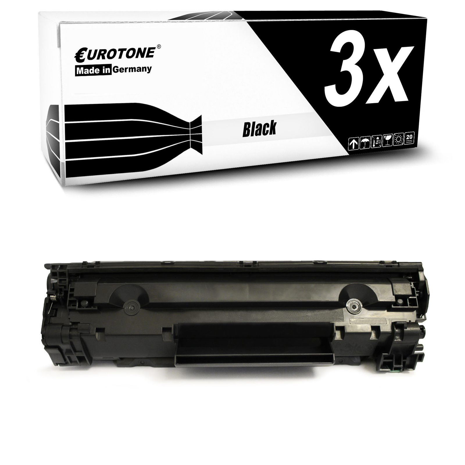 3x Toner for Canon I-Sensys MF-3010