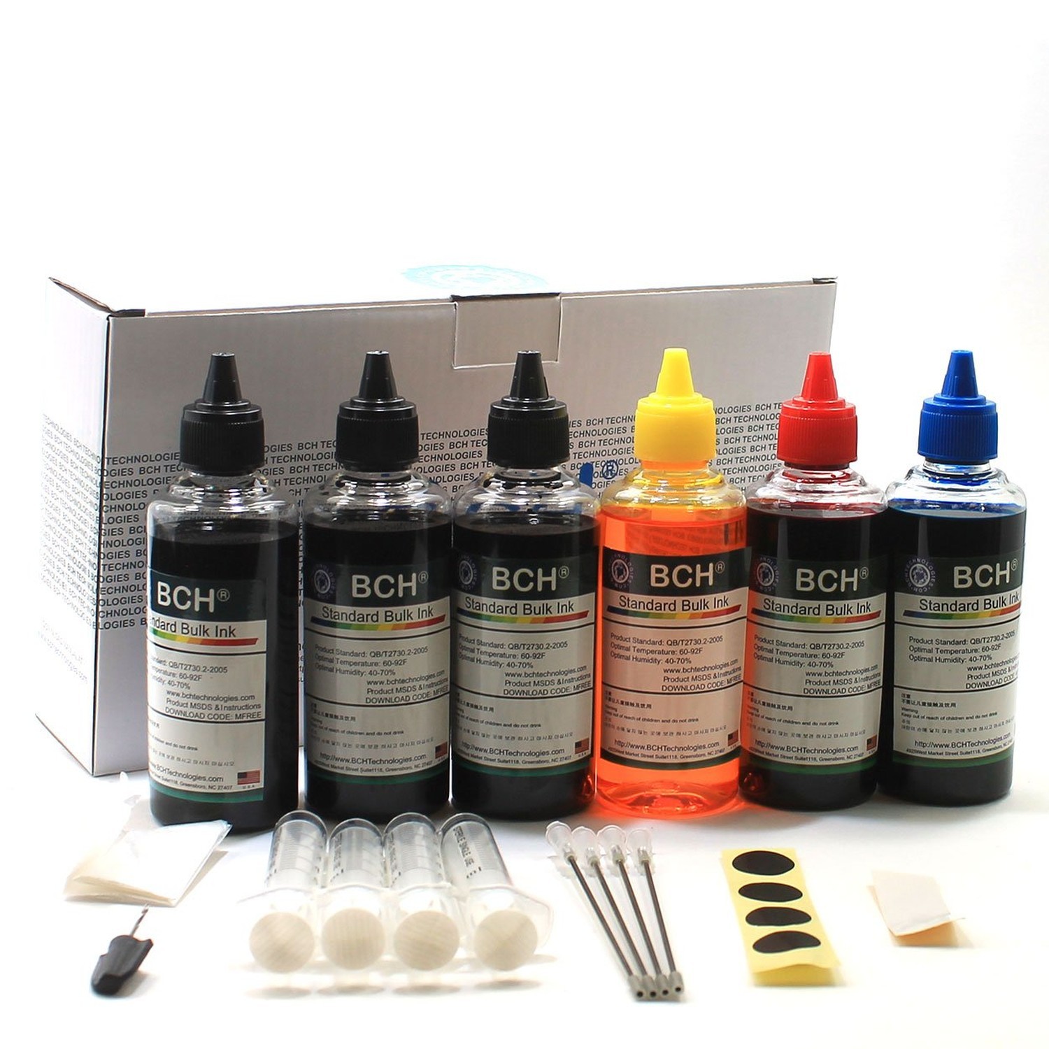BCH KD600X-CU Standard Universal Refill Ink – 600ml Bulk Ink for All Inkjet P...