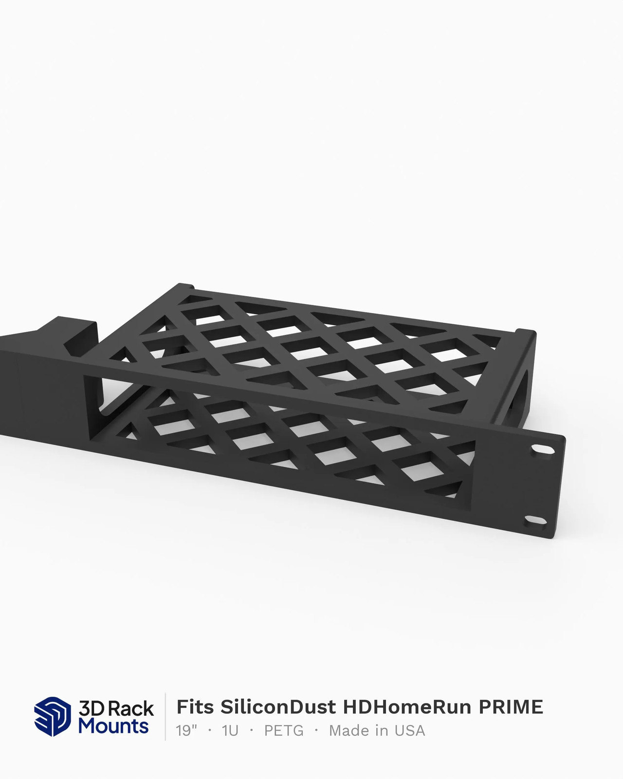 19" HDHomeRun Prime (HDHR3-CC) Rack Mount - Single or Dual - 1U (Modular)