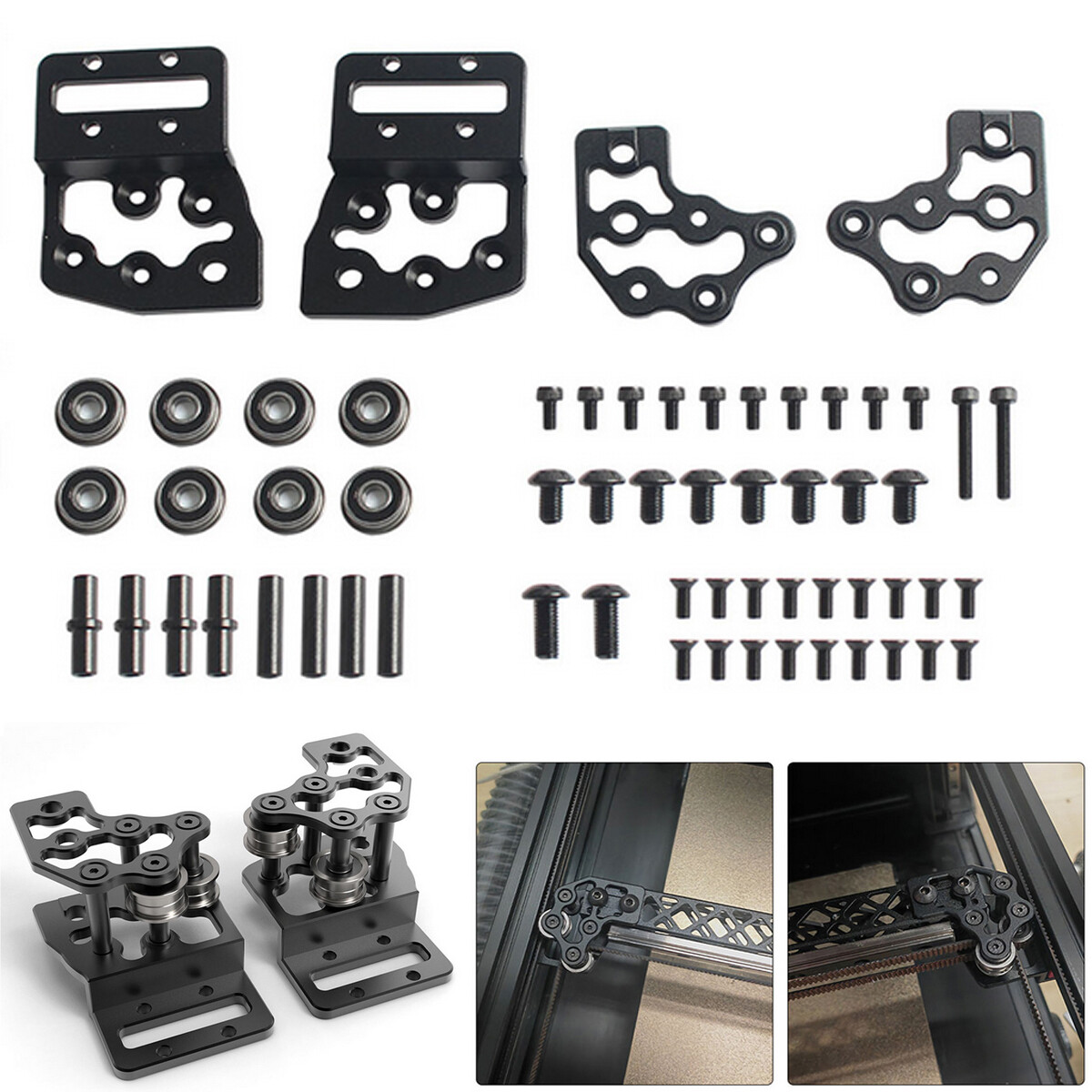 Aluminum Alloy XY Axis Joint Set Accessories For Voron 2.4 R2 Printed Parts Kit