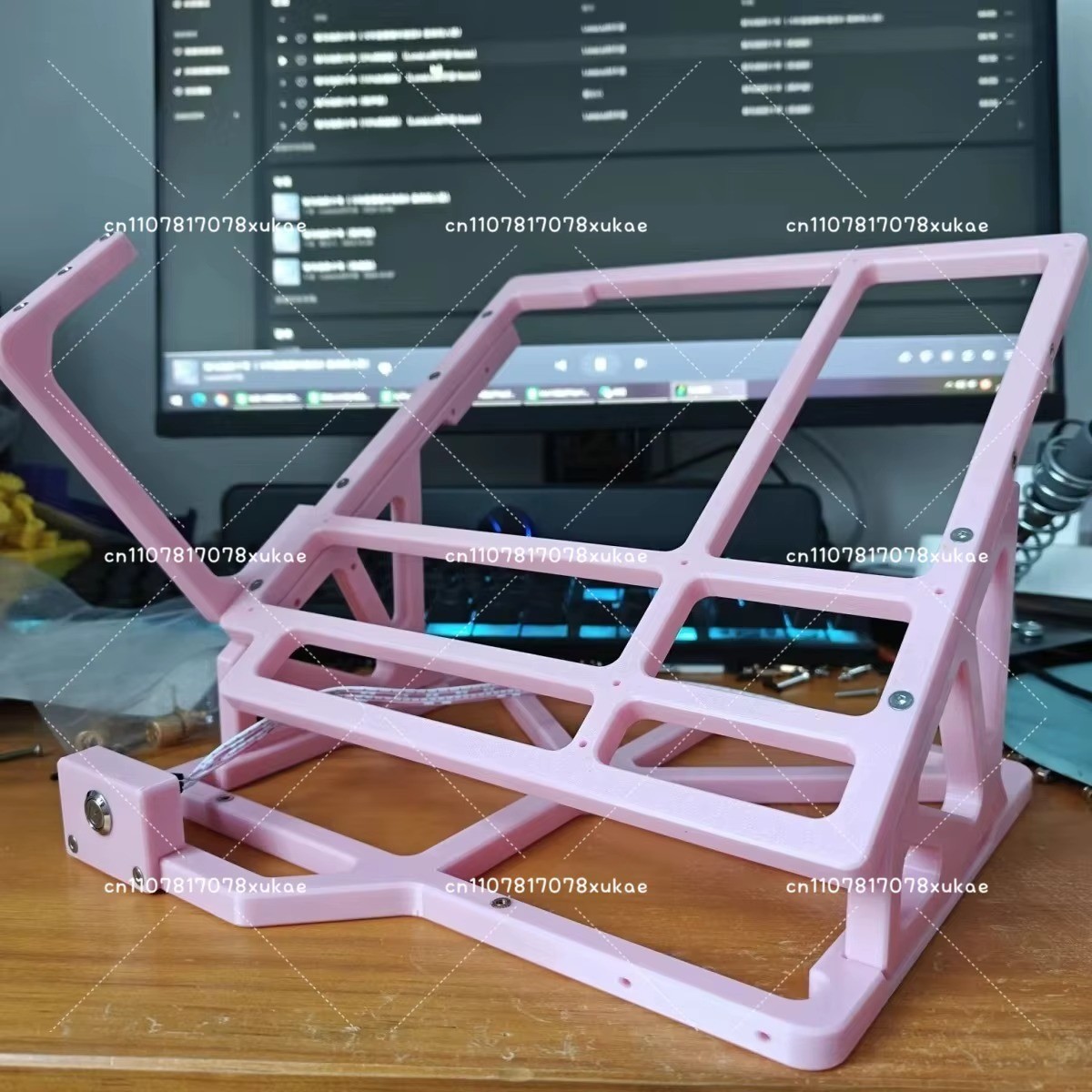Open Air PC Case 3D Printed Frame for MATX ITX Mini-ITX Build KF525