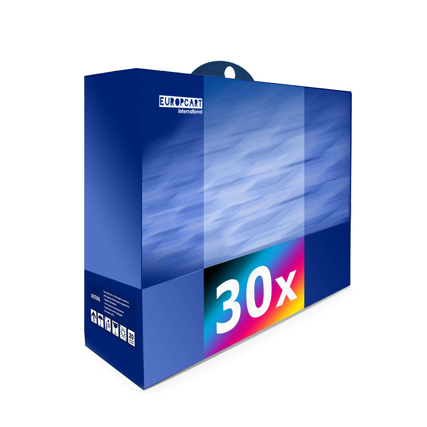 30x Europcart Compatible Ink Cartridge Alternative For HP 932XL 933XL BK C M Y
