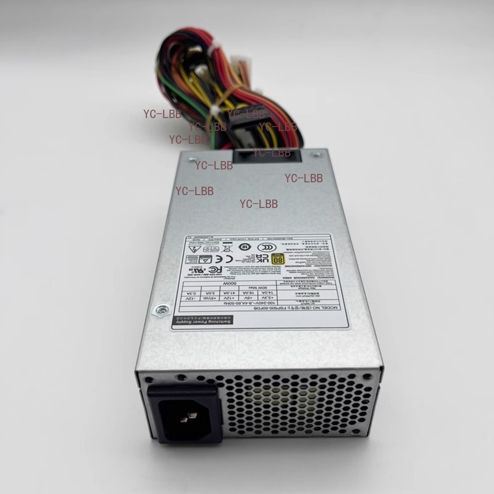 For FSP Enclosed Industrial Quiet Fan 500W UL 1U 80 Plus Gold