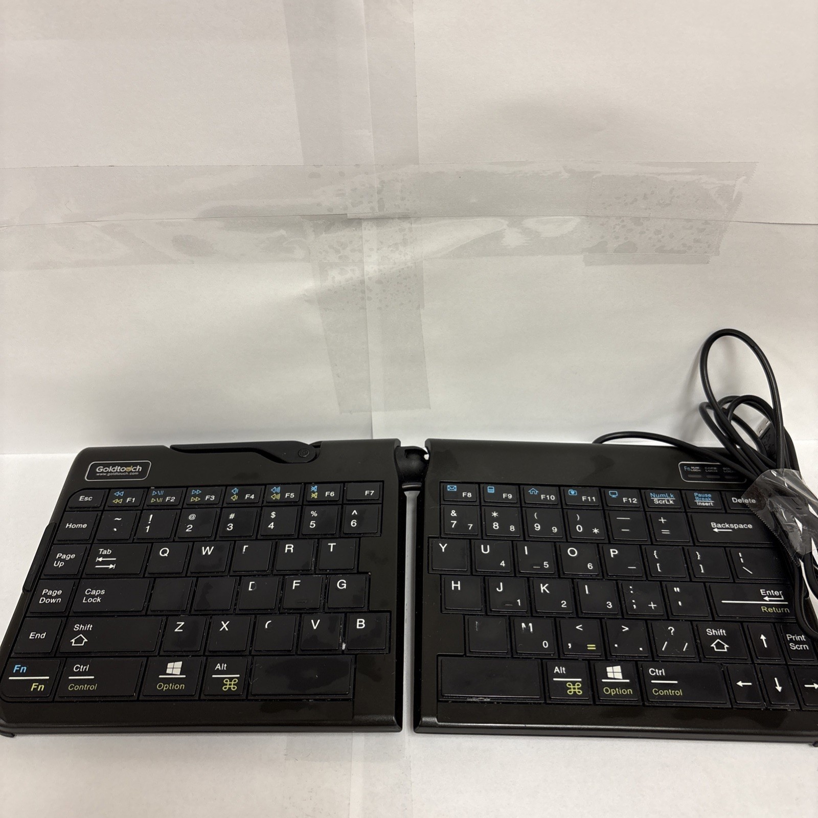 Goldtouch SK-2721 Adjustable MAC/PC Ergonomic Foldable Mobile Wired Keyboard