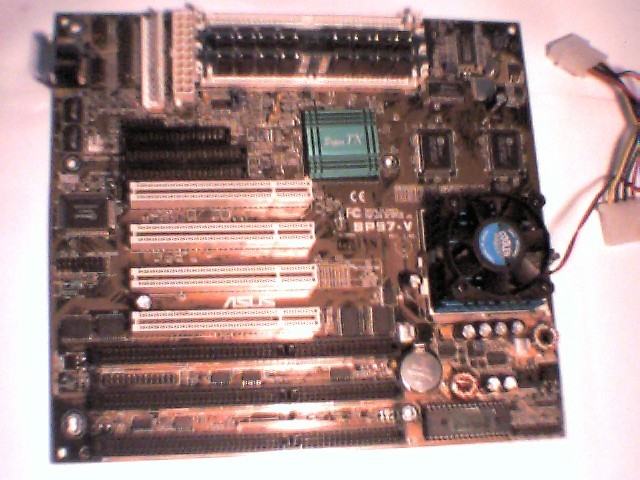 Pentium Motherboard Super Socket7 ASUS SP97-V 1.02. Super7 ATX AT MMX SiS 5598