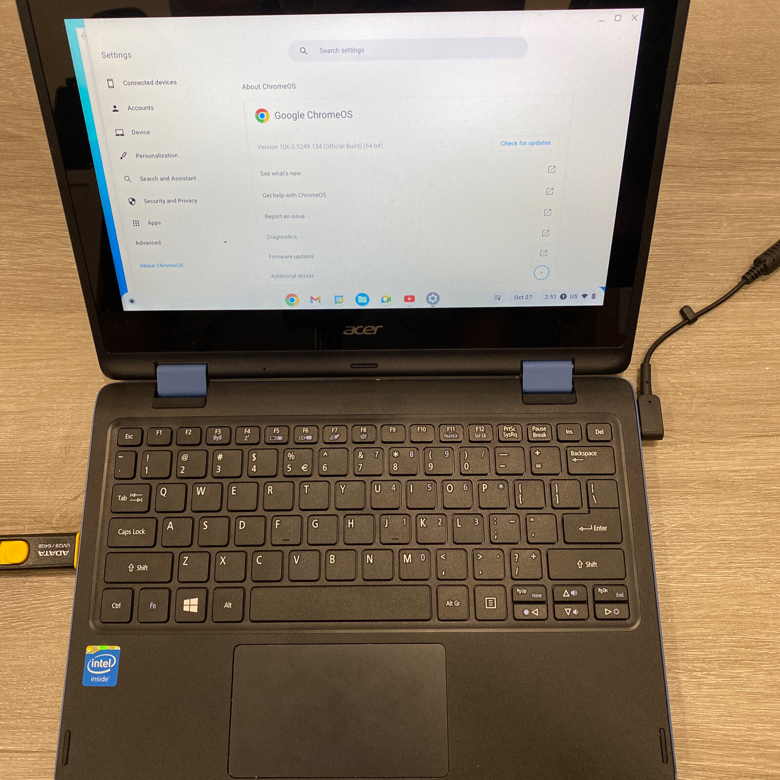 Acer Aspire 11.6"  Touch Screen  R3 Series Model #N15W5 . For Part Replacement