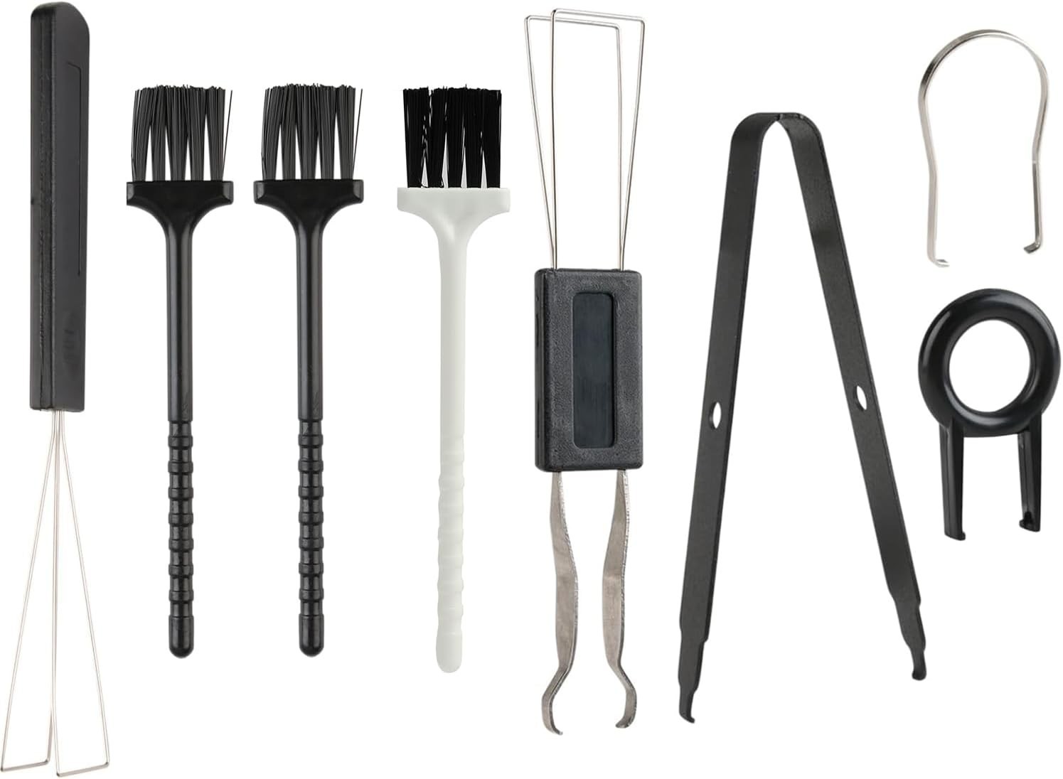 8 Piece Keyboard Keycap Remover, Switch Puller Set with Precision Tweezers and C
