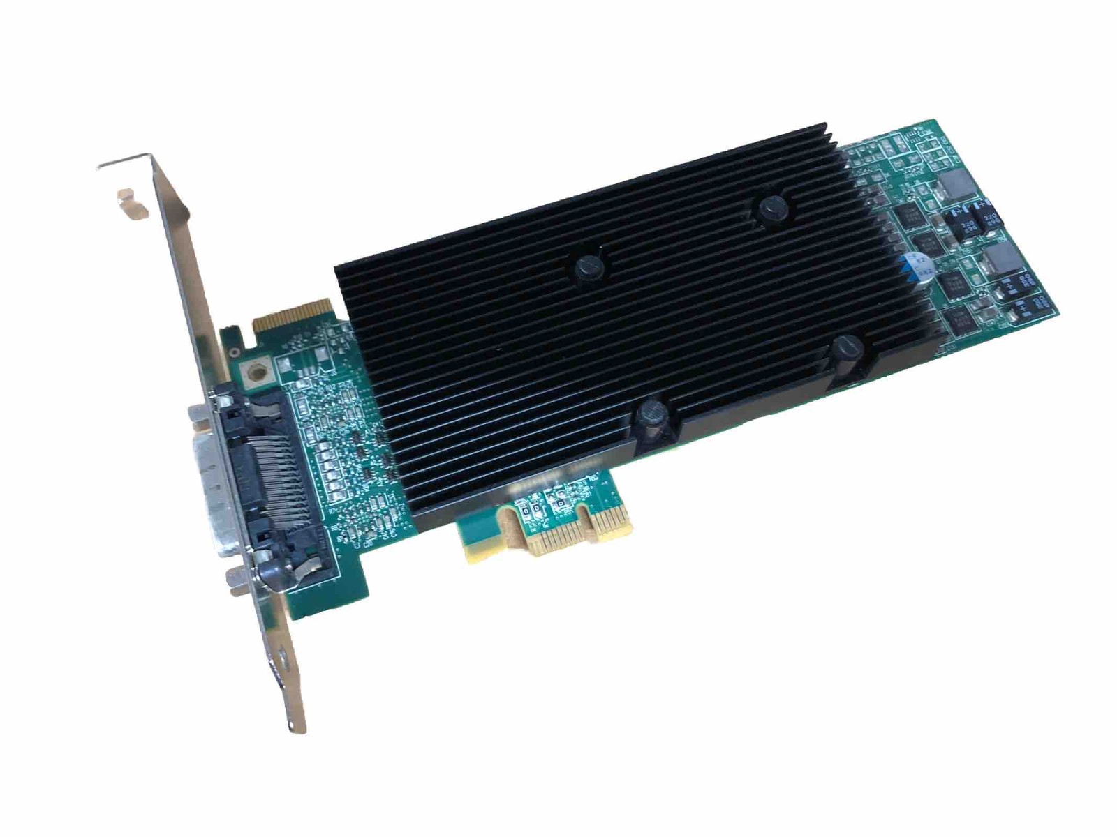Matrox M9120-E512LAU1F Plus LP PCIe x1 Full-profile 512Mb GDDR2 Graphics Card
