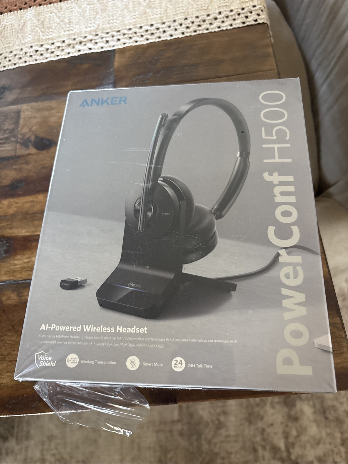 Anker PowerConf H500 AI-Powered Wireless Headset