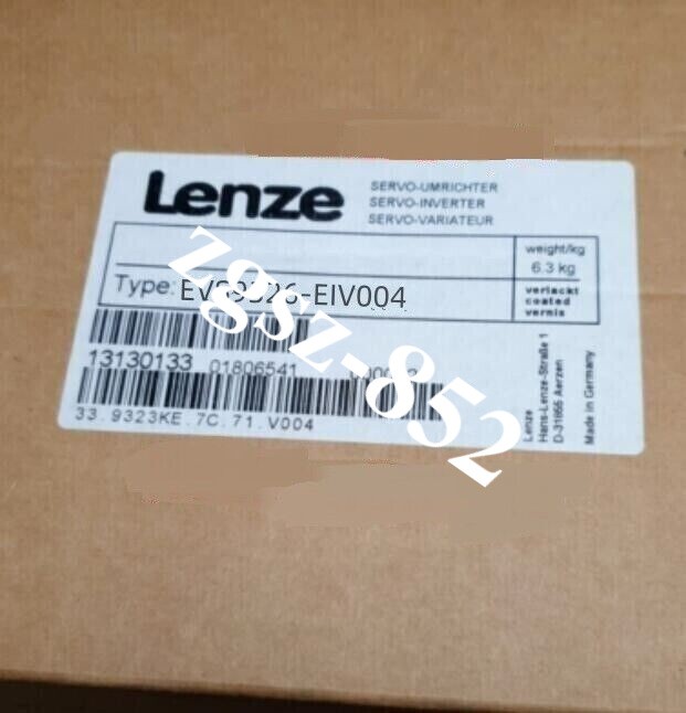 Fast Shipping FedEx or DHL 1PC New Sealed Original Lenze Inverter EVS9326-EIV004