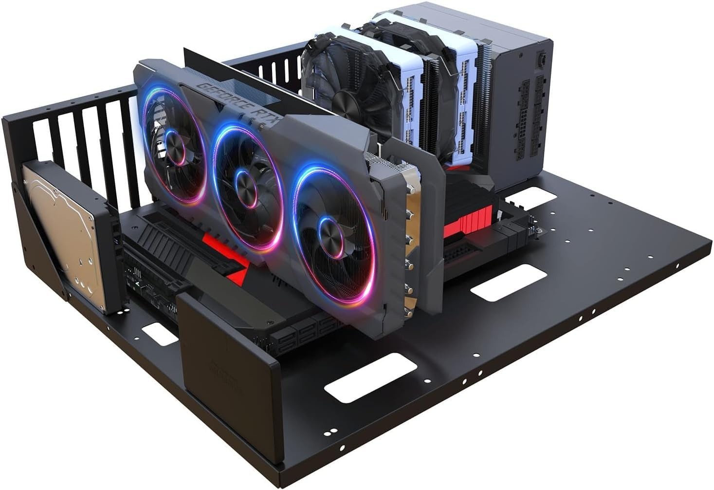 E-ATX Open Chassis PC  Bench, Wide Body Heat Dissipation
