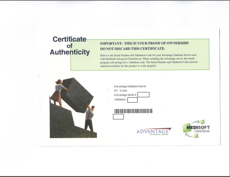 Medisoft Advantage License   10-Users