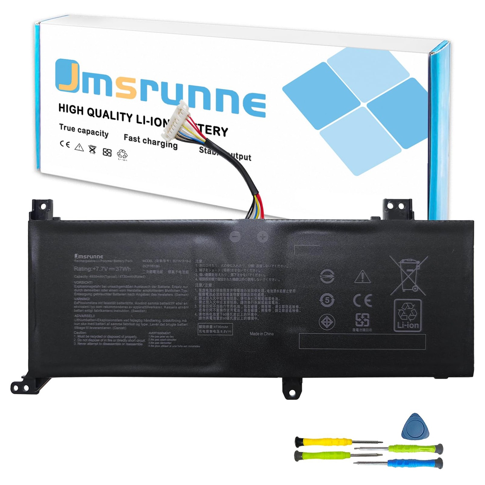 Jmsrunne B21N1818-2 Laptop Battery Replacement for Asus VivoBook 14 X412 X412...