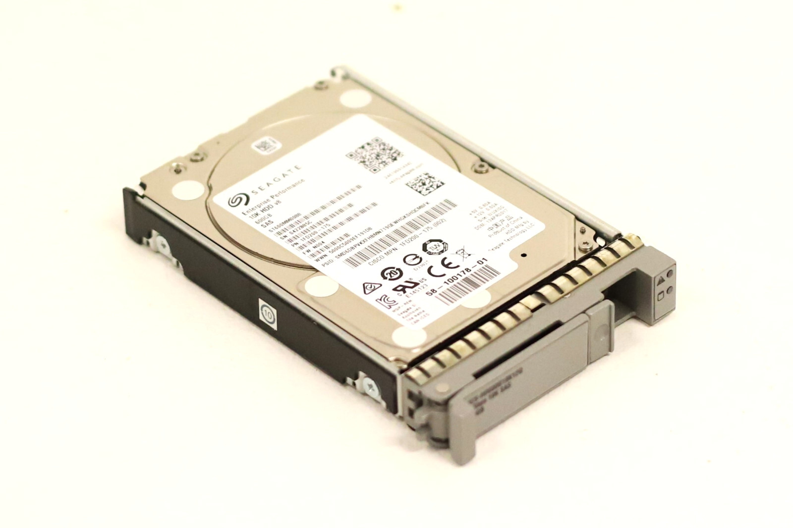 Seagate ST600MM0088 600GB 2.5" 12GB/s 128MB 10K RPM SAS Drive P/N: 1FD200-175