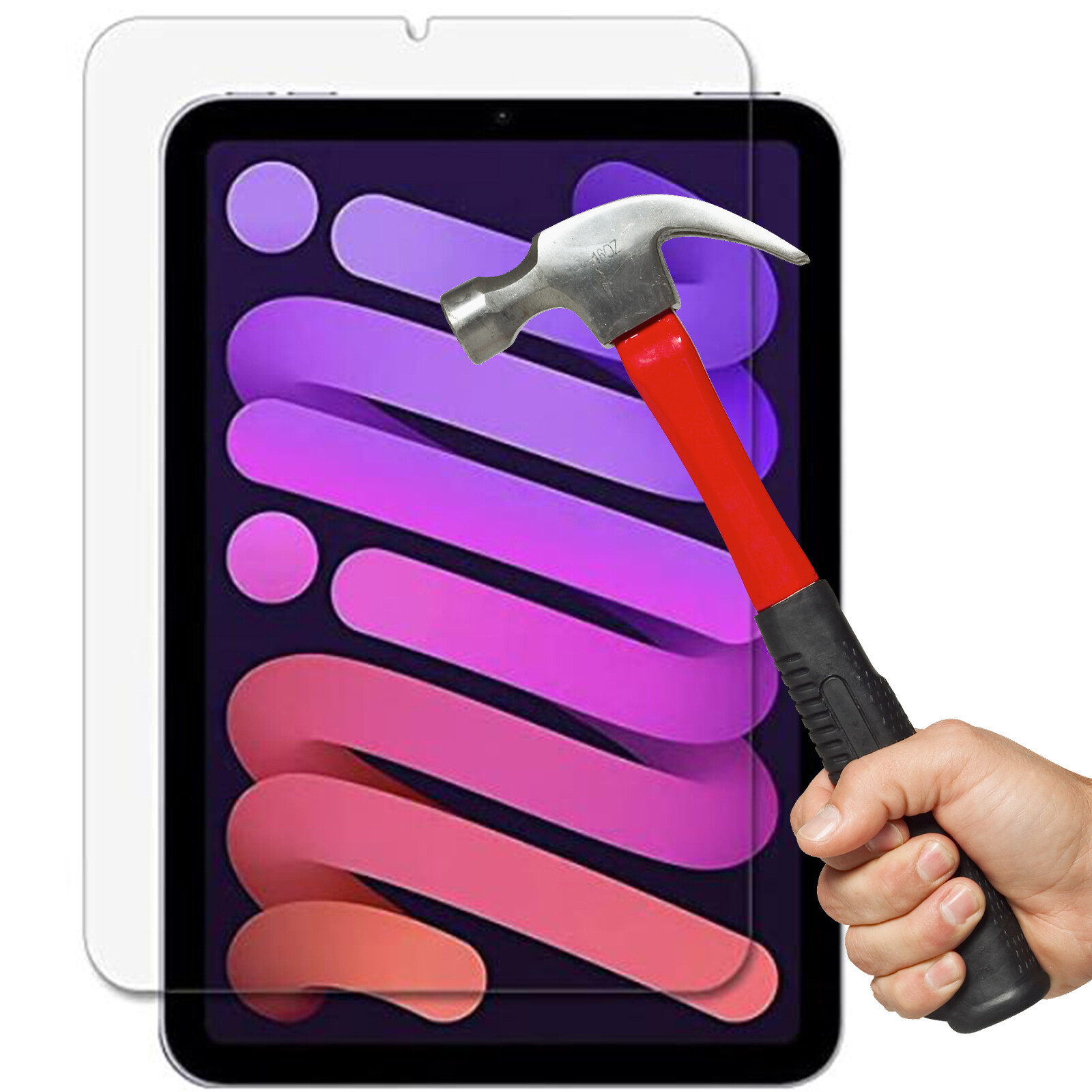 For Apple iPad Mini 7 (A17 Pro) 8.3 inch   Tempered Glass Screen Protector Guard