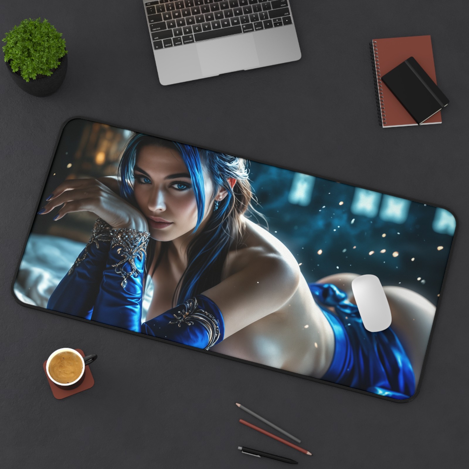 Mortal Kombat Mouse Pad, Kitana Desk Mat, Gamer Gift XXL