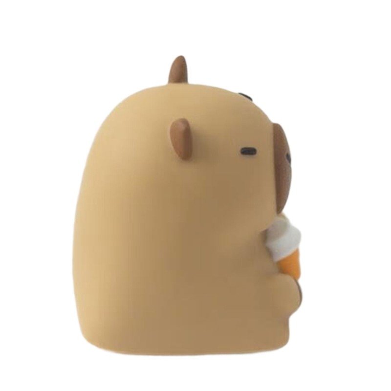 Artistic Capybara Resin Keycaps Durability Key Caps Comfortable Touch Feel