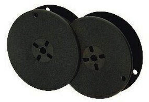 SILVER REED 750 PORTABLE SPOOL BLACK TYPEWRITER RIBBON