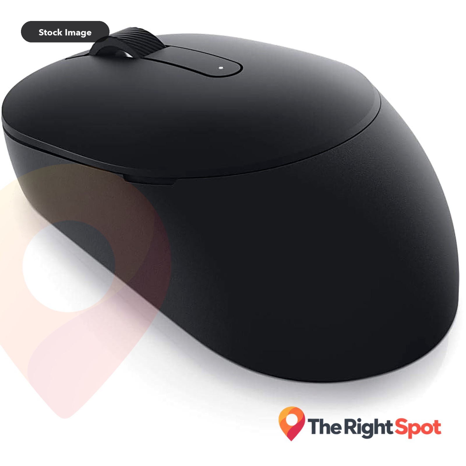 Dell MS3320W Mobile Wireless Mouse Bluetooth 2.4GHz Dual Mode 3 Button Black