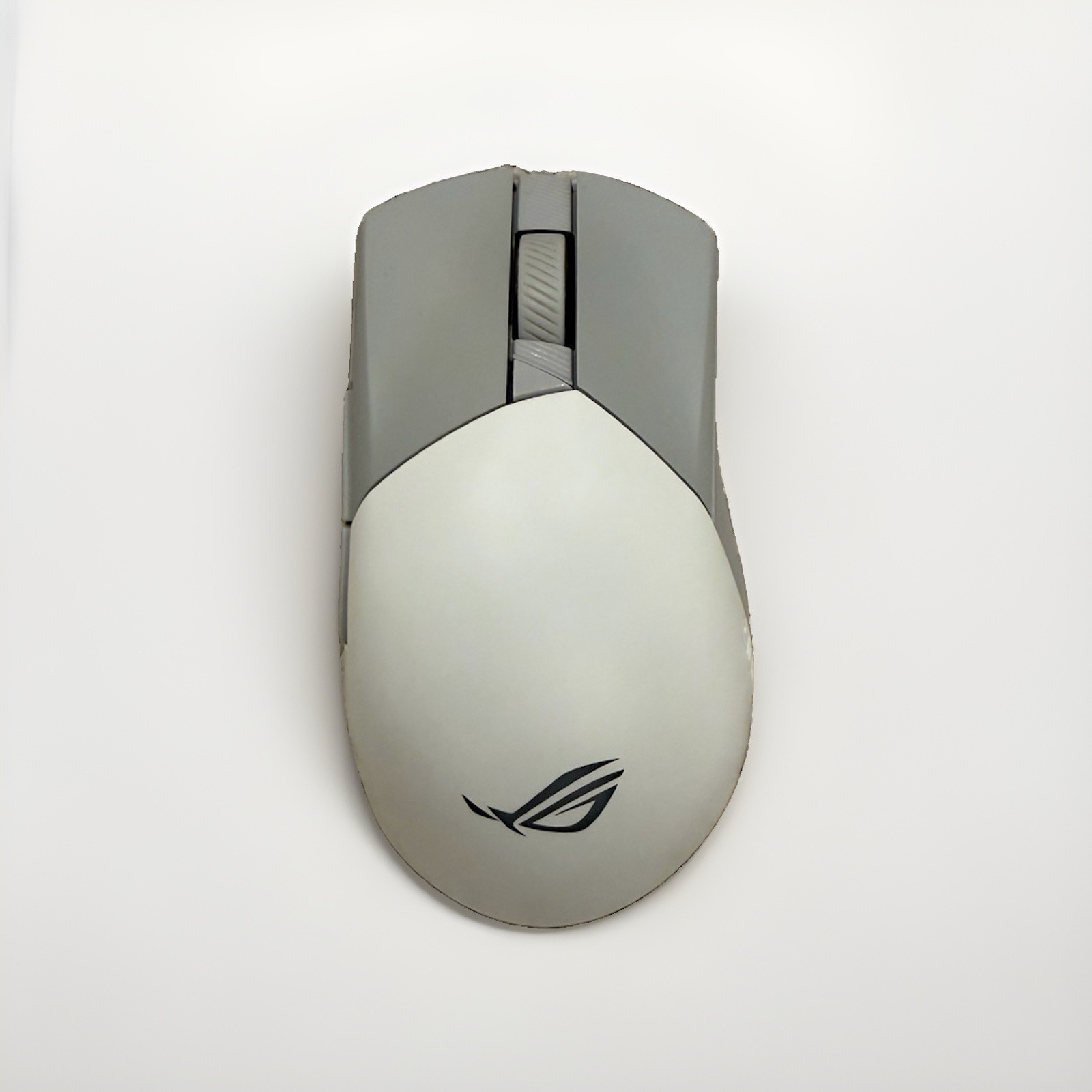 Asus ROG Gladius III Wireless AimPoint White Gaming Mouse w/ Dongle Works Great