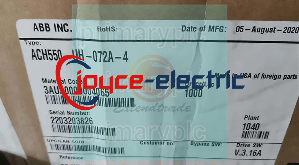 1PCS ABB ACH550-UH-072A-4 Variable Frequency Drive new via FedEx or DHL