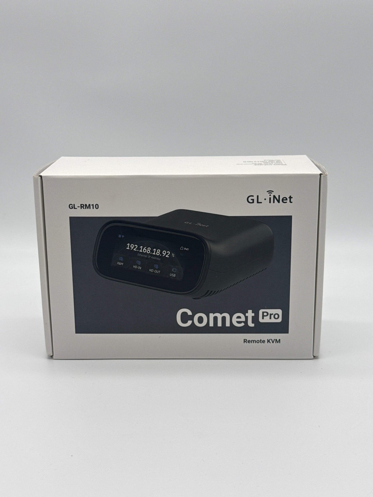 GL.iNet Comet Pro GL-RM10 Remote KVM Over Wi-Fi Router Black - New
