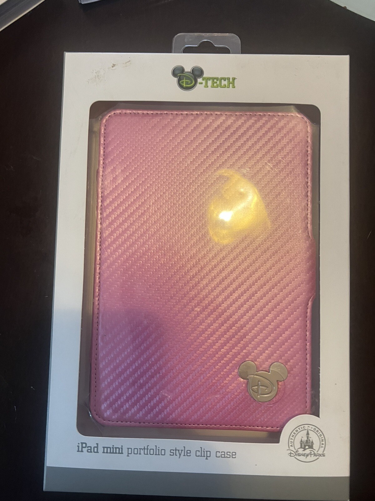 Disney Parks D-Tech iPad Mini Portfolio Style Clip Case