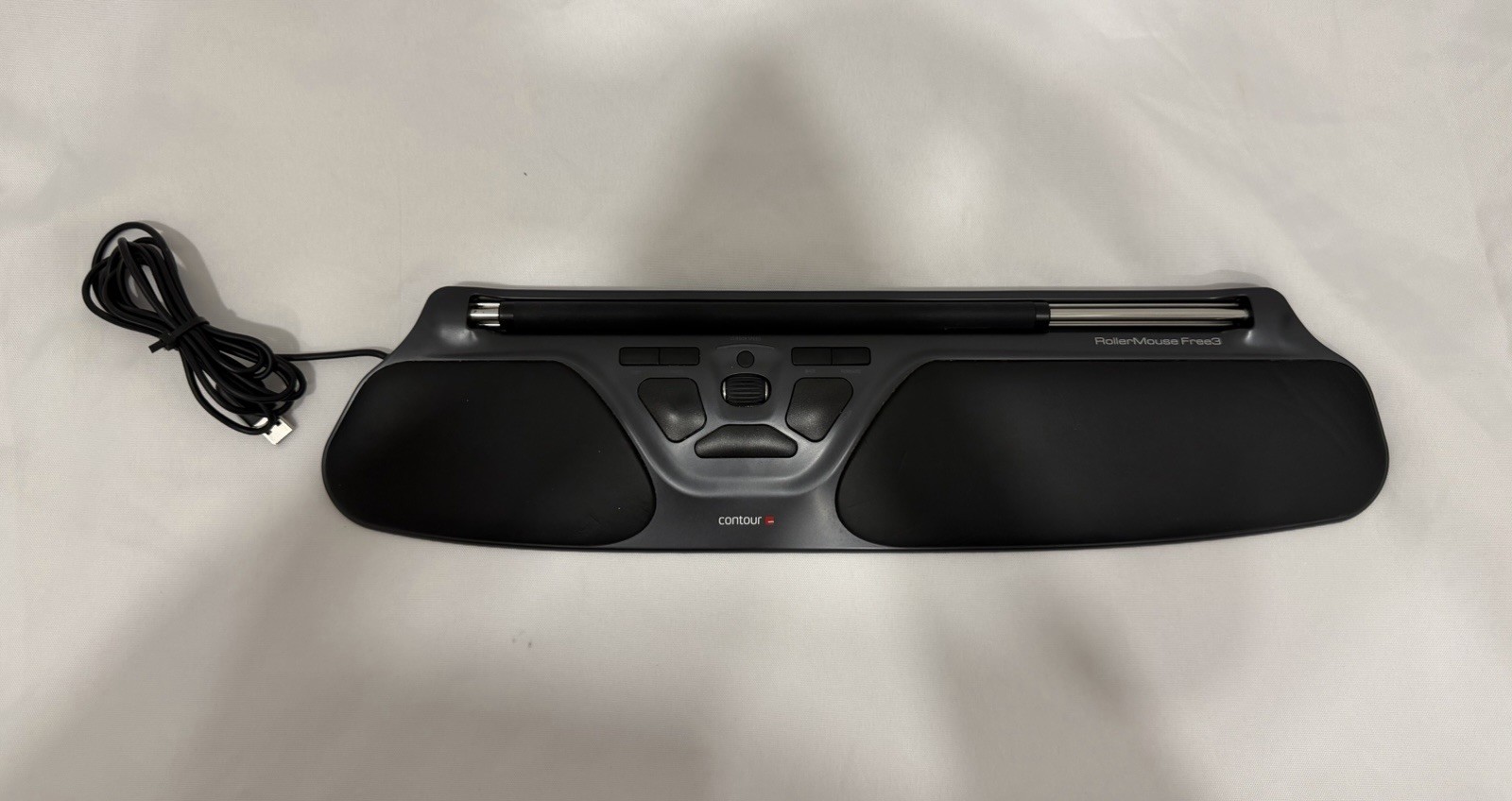 Contour Rollermouse Free3 Ergonomic USB Wired Roller Bar Computer Mouse RM-FREE3