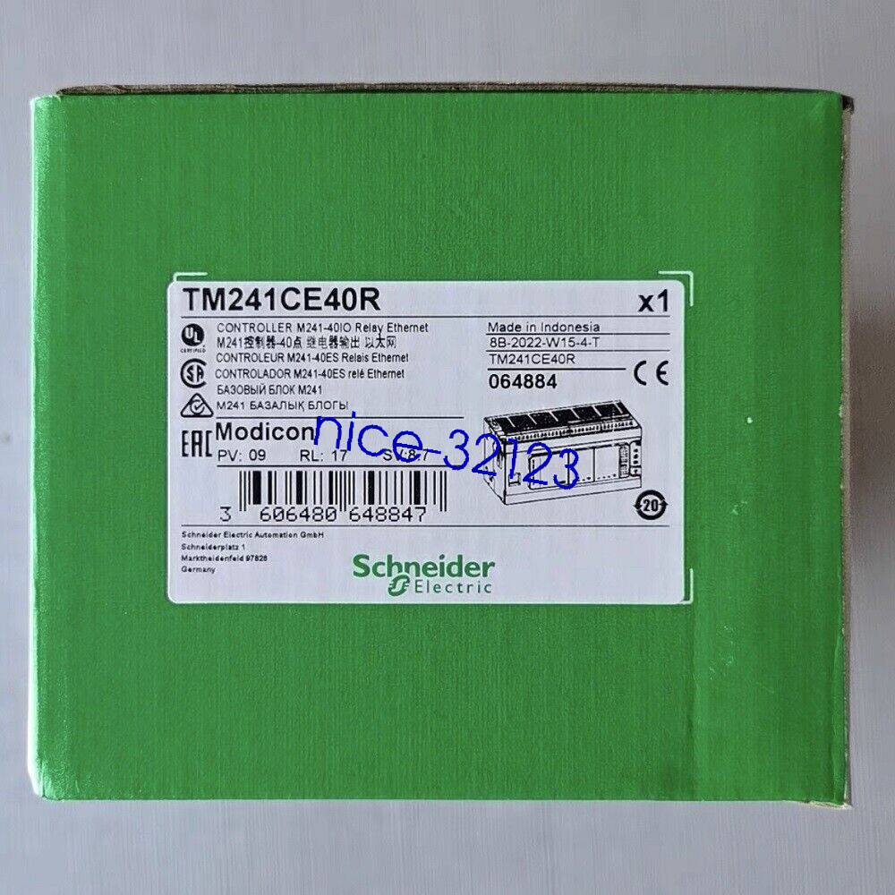 1PC  TM241CE40R Programmable Controller New In Box Expedited Shipping
