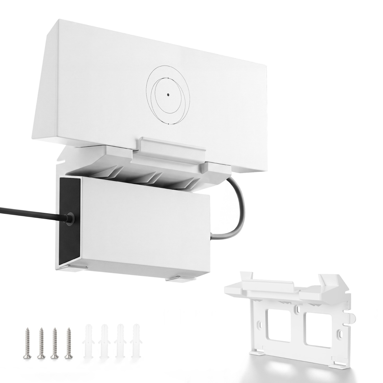 2-in-1 Mount for Starlink Gen3/V4/4X HP Router & Power Supply