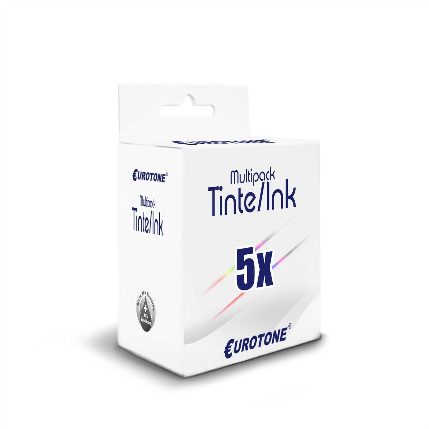 5x Eurotone Compatible Brother LC-3211 Tintenpatronen XL Ink Cartridge, 11 ml