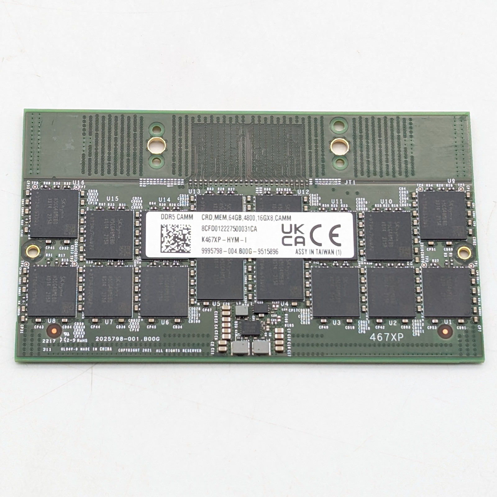 Dell 64GB DDR5-4800 PC5-38400 CAMM RAM Memory Module (K467XP-HYM-I)