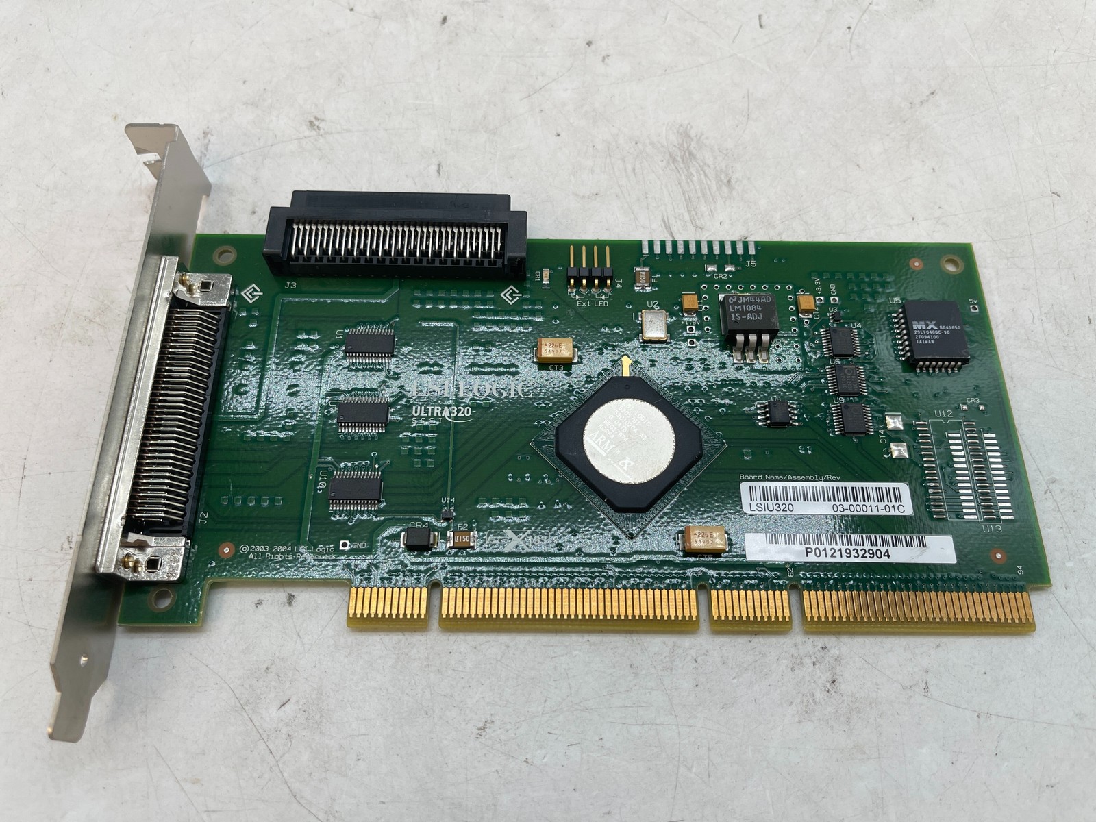 LSI Logic LSIU320 Ultra320 SCSI PCI-X Controller Card (03-00011-01C) - Free S/H