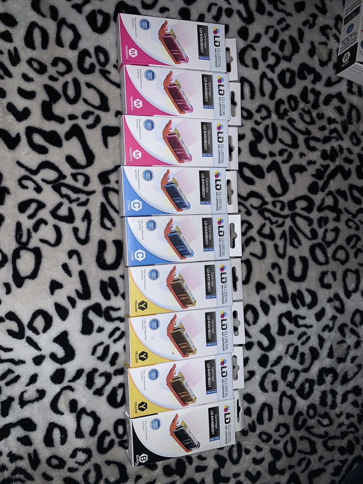 LD Printer Inks(some different sizes & different brand)