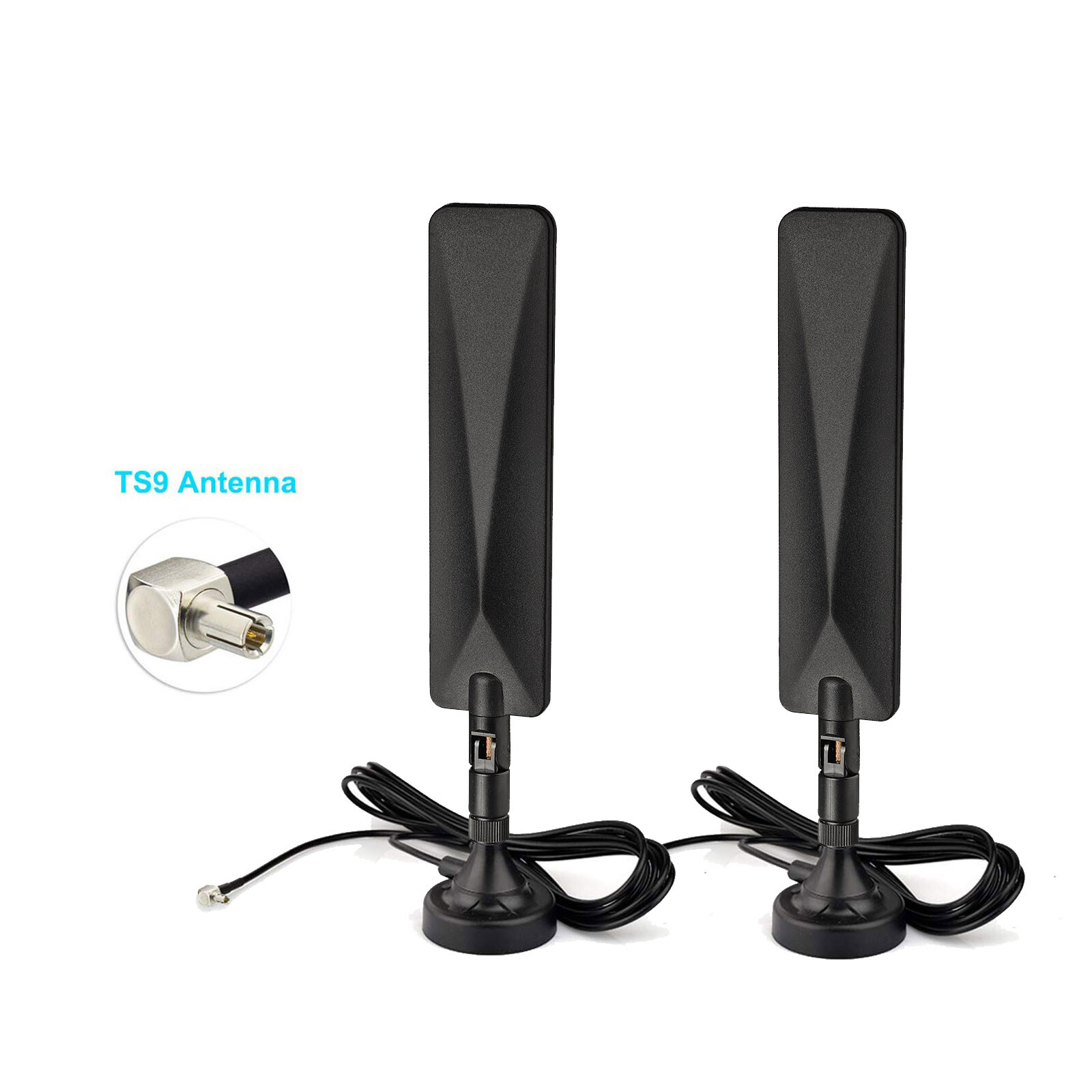 2Pack 4G LTE Magnetic Antenna for Netgear NIGHTHAWK M1 MR1100 mobile WiFi router