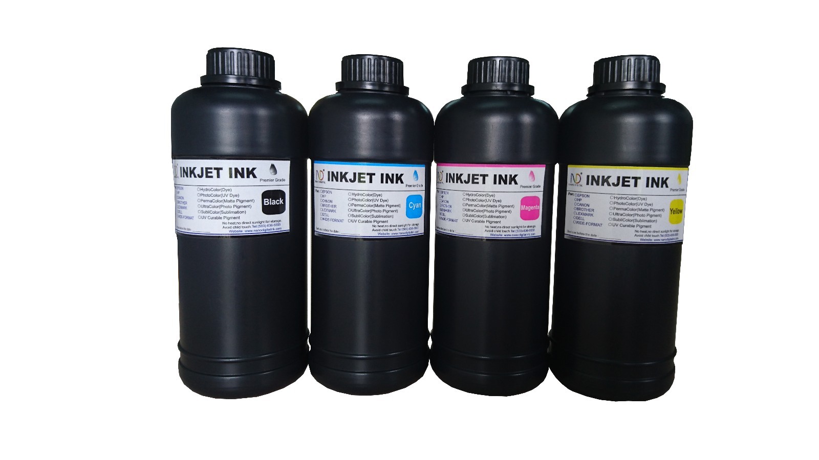 4x500ml ND® Premium Led UV Curable ink for Mimaki SIJ-320UV Printer
