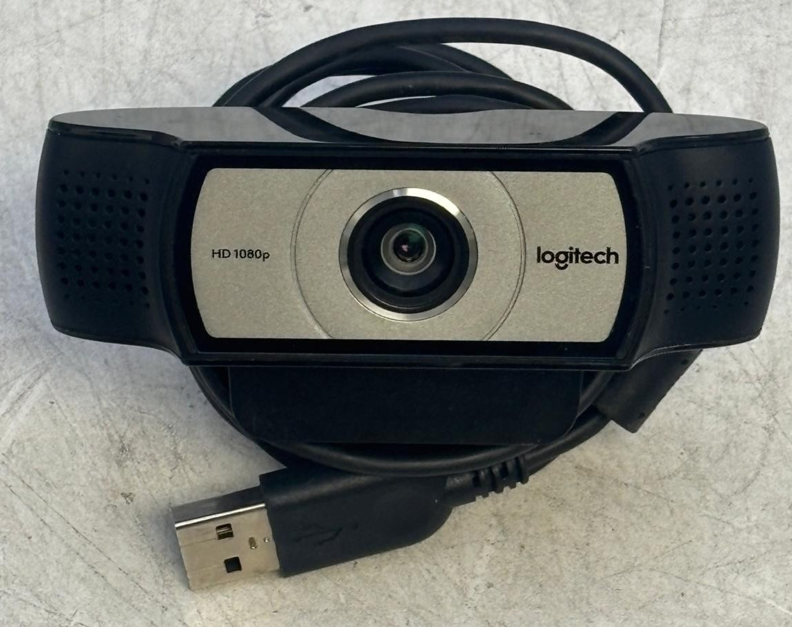 Logitech C930e V-U0031 1080p Full HD 90-Degree Extended View USB WebCam NO COVER