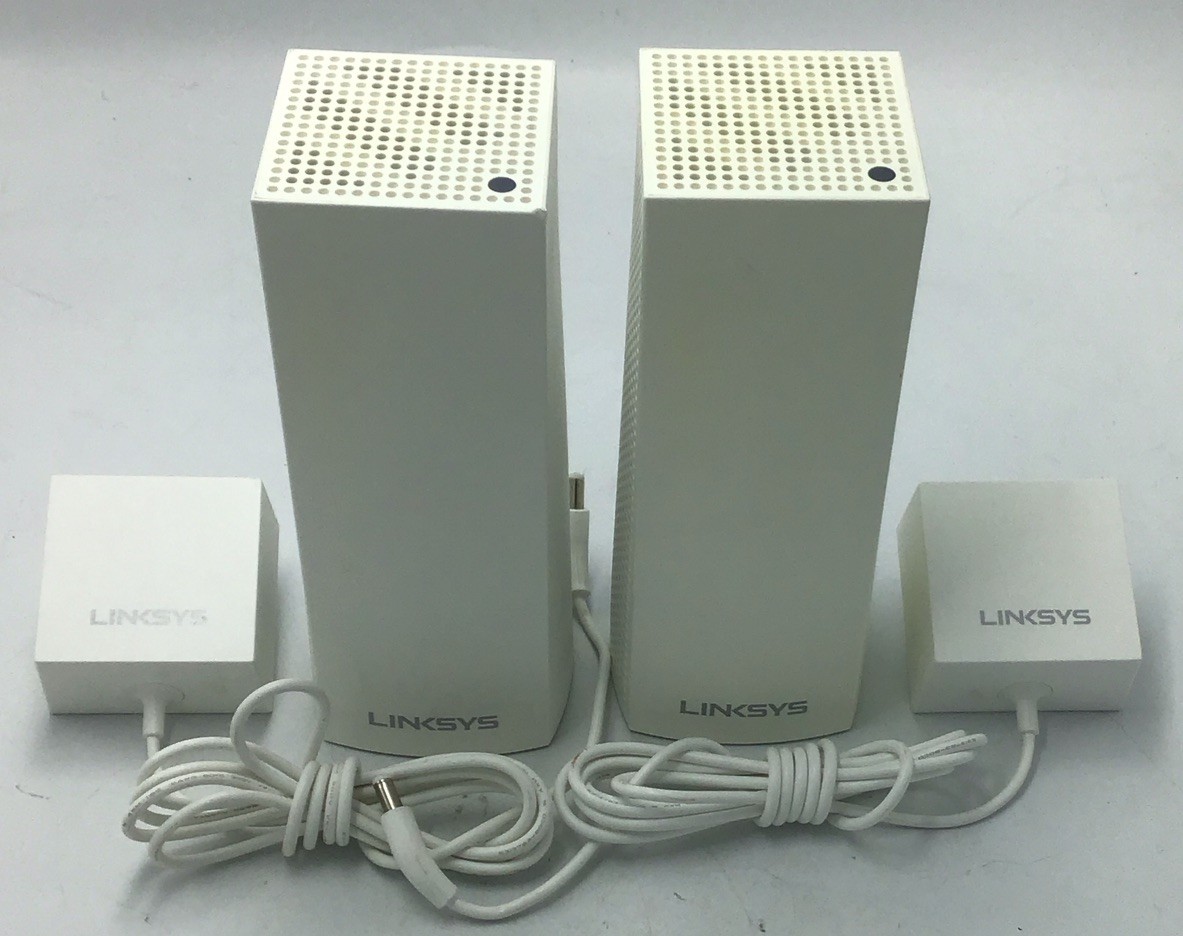 Cisco Linksys WHW03 V2 Intelligent Mesh Tri-Band Router - Pack of 2   A948