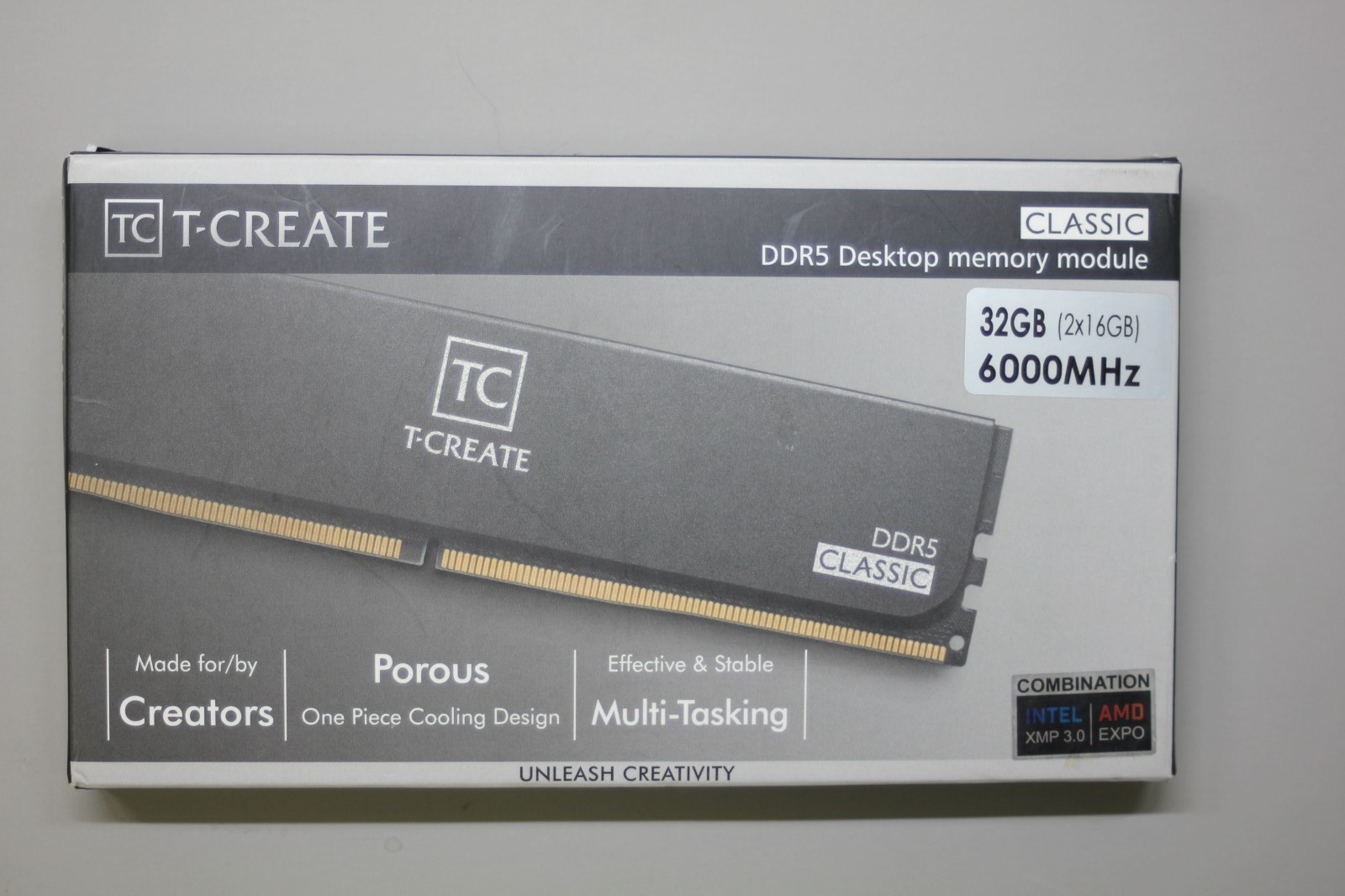 TEAMGROUP T-CREATE CLASSIC 32GB DDR5 6000 Memory Module (2 x 16 GB)