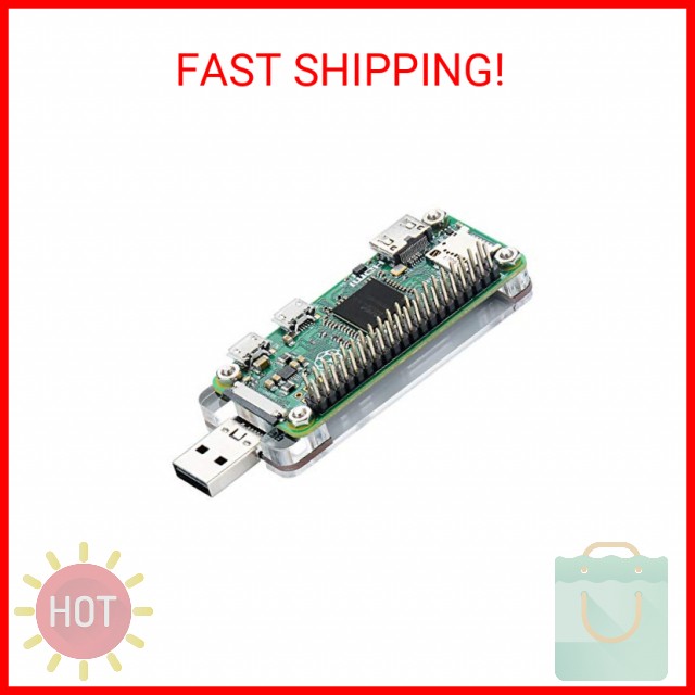 iUniker USB Dongle Expansion Breakout Module Kit for Raspberry Pi Zero/W， Both F