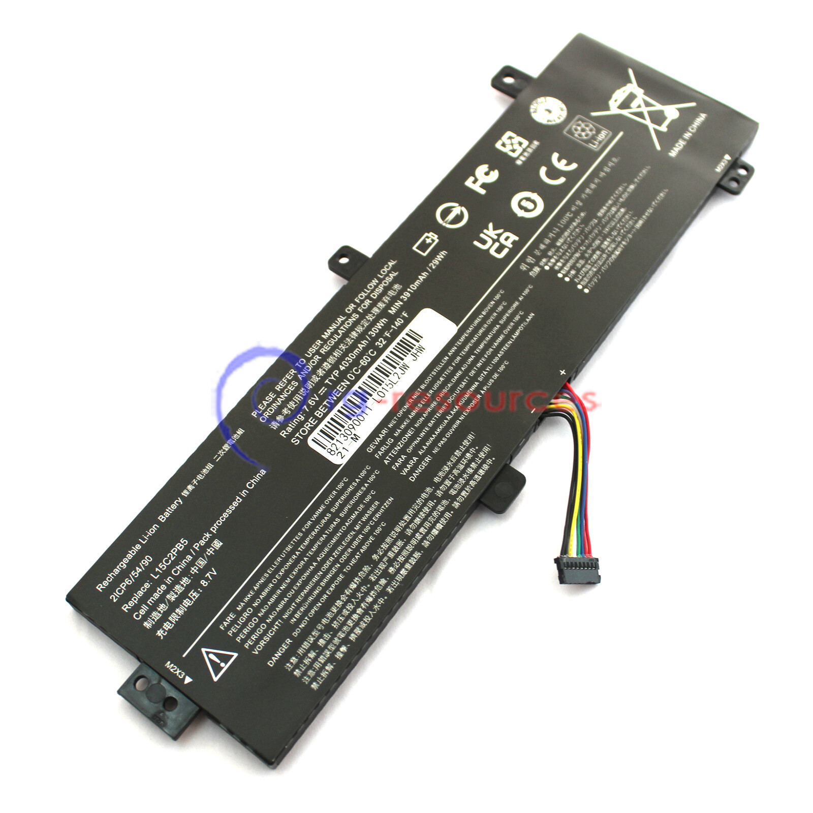 L15C2PB5 L15L2PB4 L15M2PB5 Battery for Lenovo IdeaPad 310-15ABR 510-15ISK 15IKB