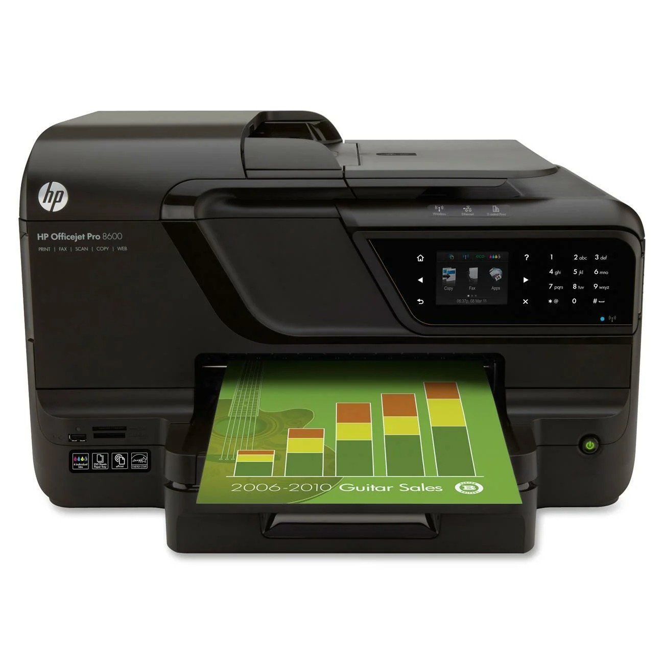HP Officejet 8600 Plus All-In-One Inkjet Printer (CM749A)